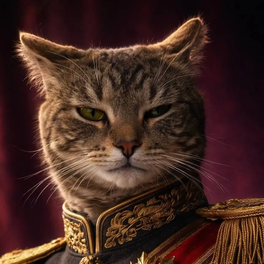 chat with ai character: l'empereur de chat