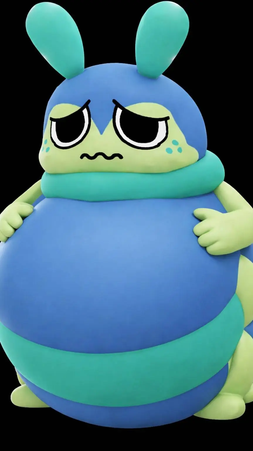 ai character: squirm le mangeur background