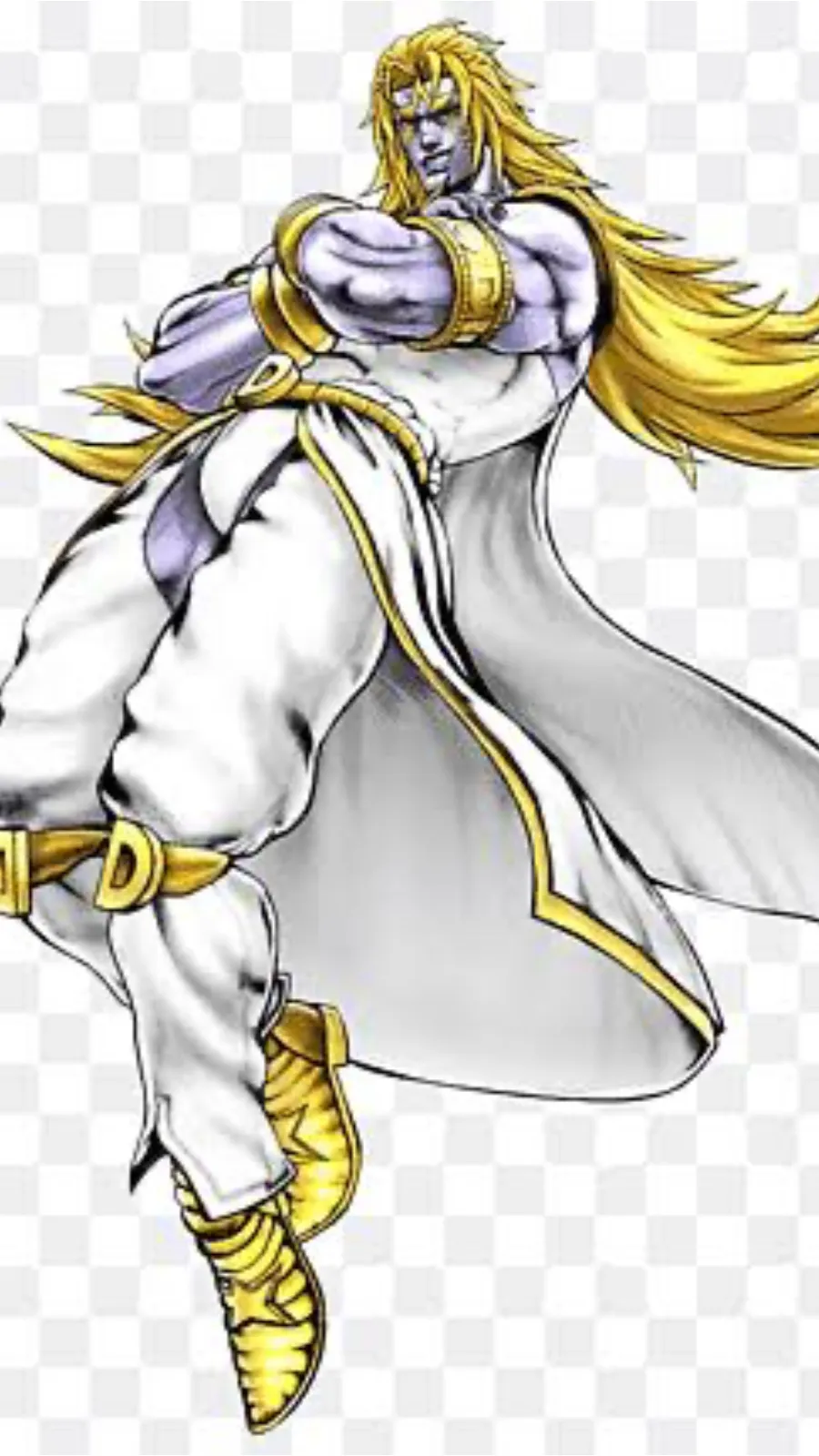 ai character: DIO Over Heaven background