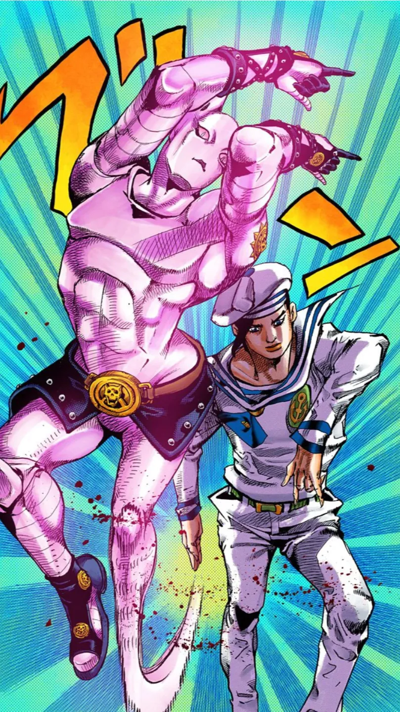 ai character: Kira Yoshikage 8 background