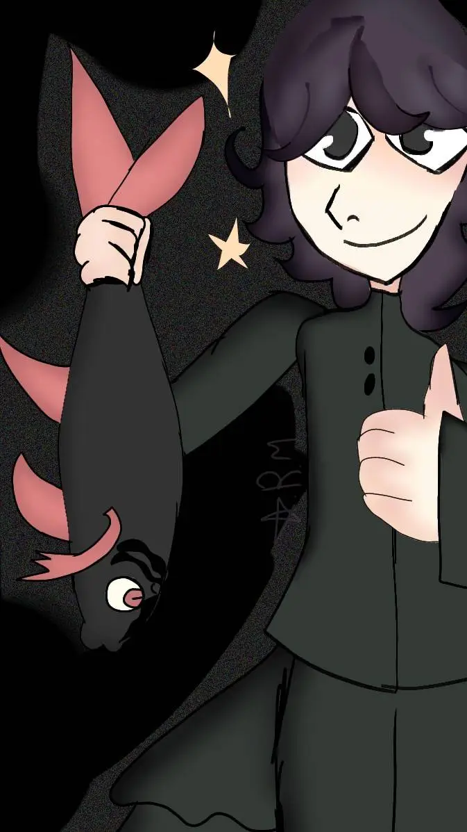 ai character: invaderZim X Karen background