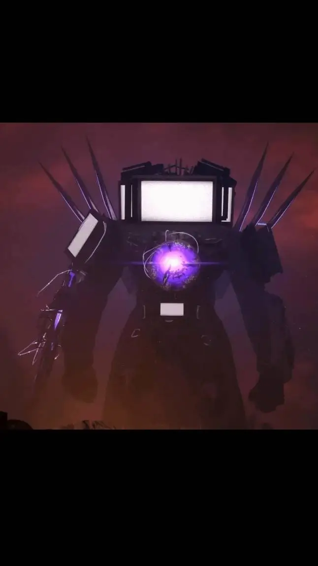 ai character: titan tv man  background