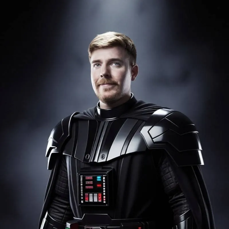 chat with ai character: darth mr beast 