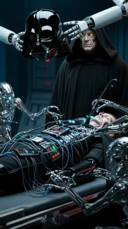 ai character: Anakin after losin background