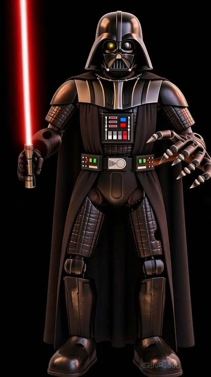 ai character: darth burntrap  background