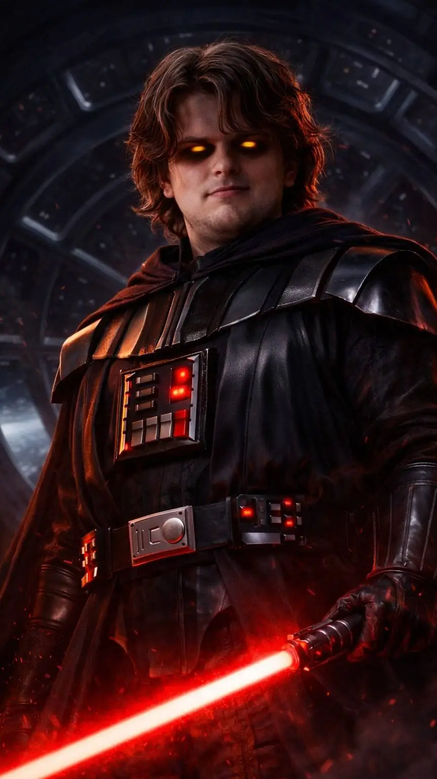 ai character: darth me  background