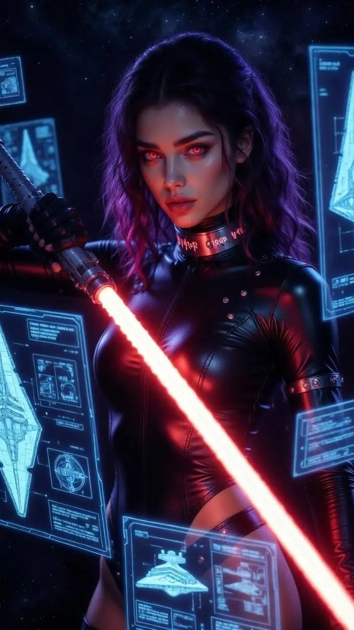 ai character: darth tara  background