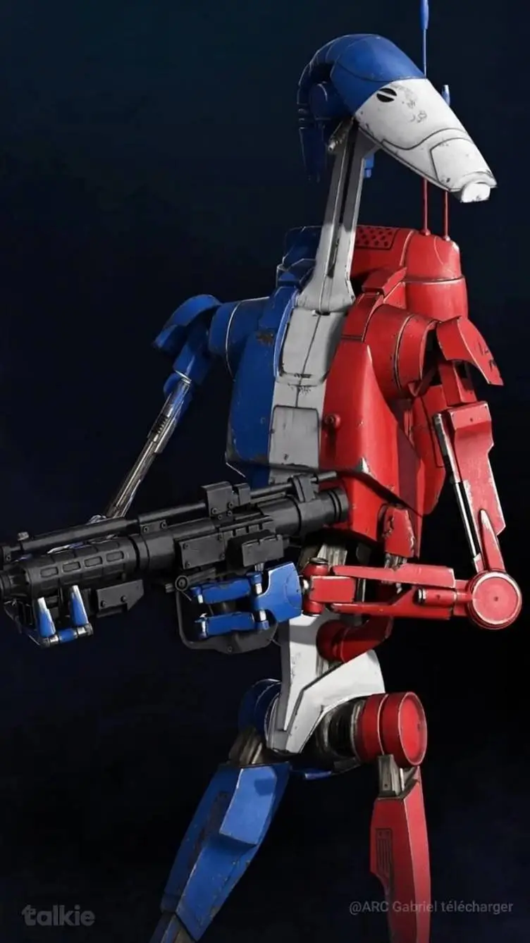 ai character: french battledriod background