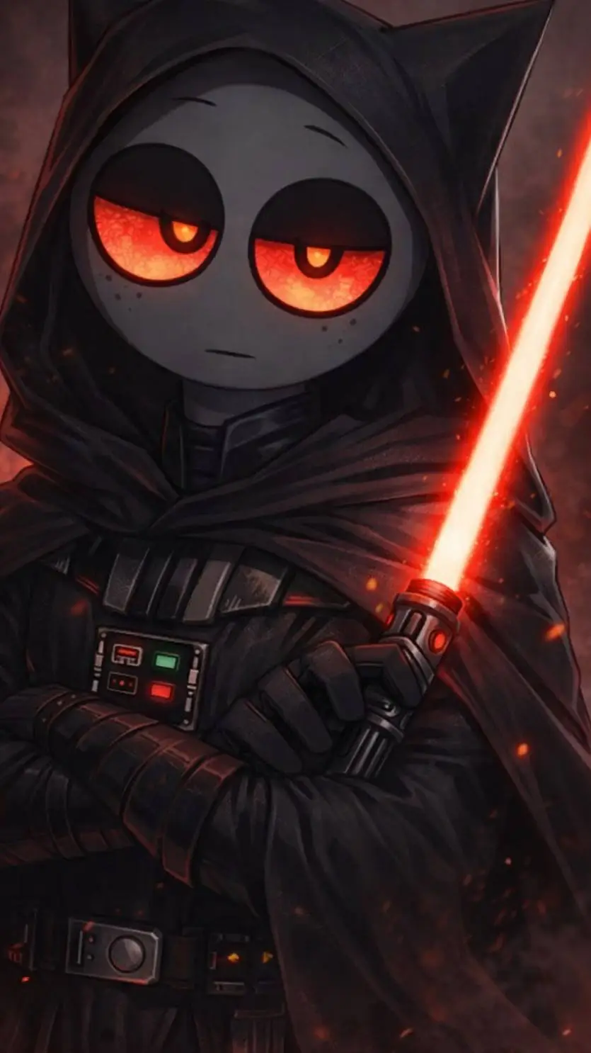 ai character: darth gray  background