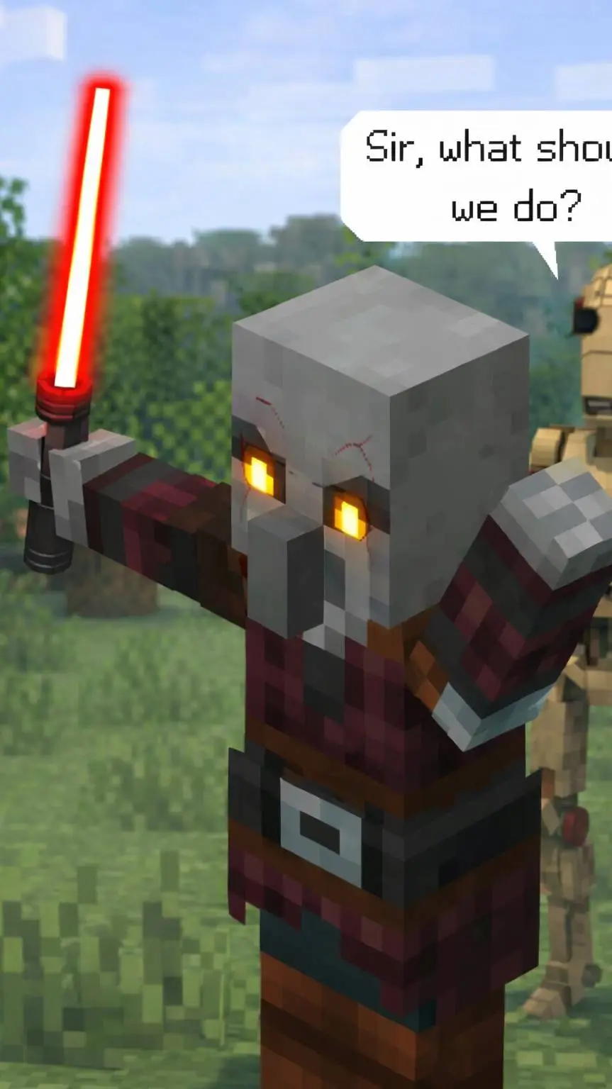 ai character: Darth pillager  background