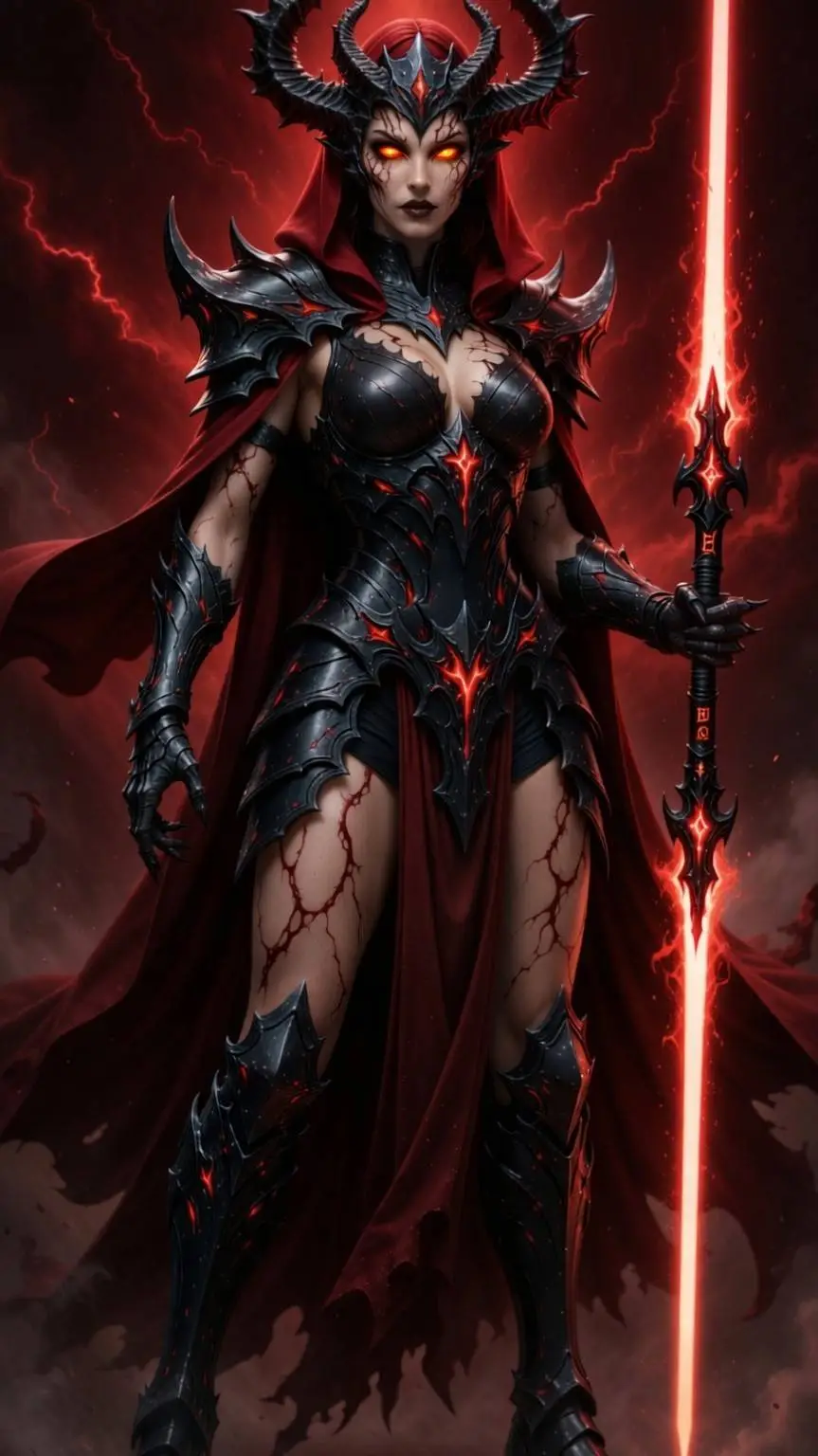 ai character: Darth athena  background