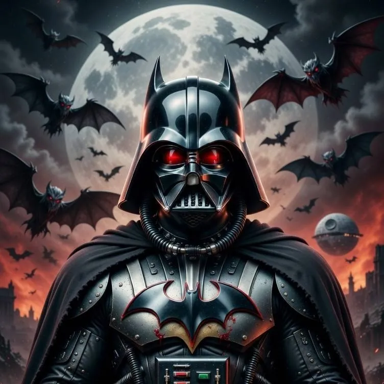 chat with ai character: Darth batman 