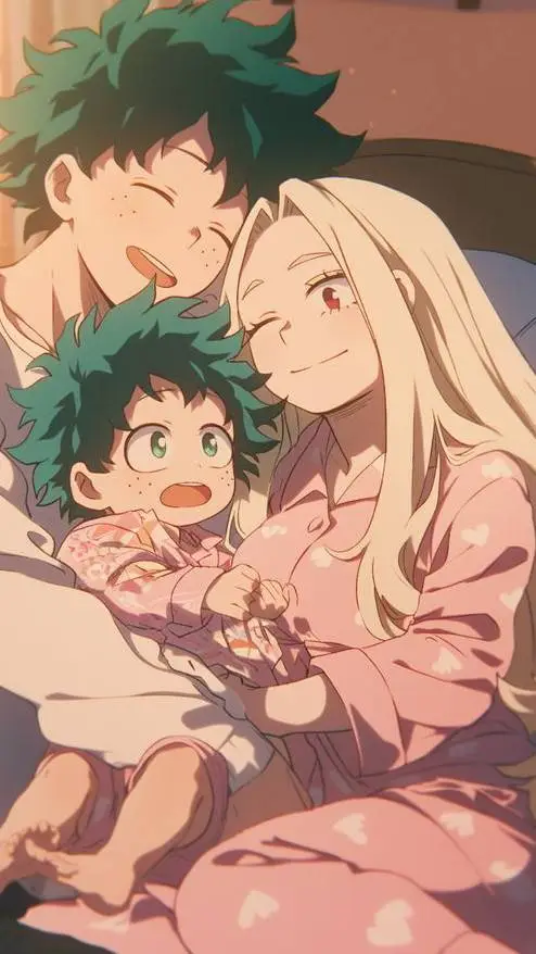 ai character: familia de de deku background
