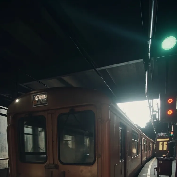 chat with ai character: the train stacion