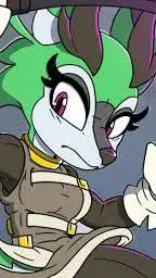 ai character: clove pronghorn  background