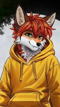 ai character: Kenji the fox jr background