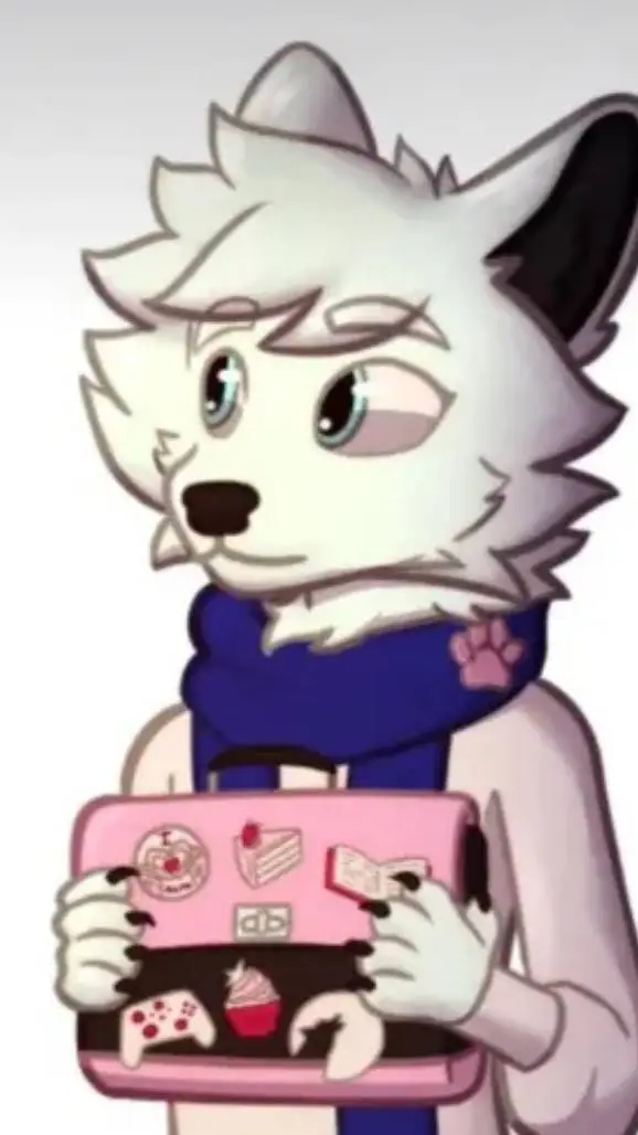 ai character: tundrawolf background