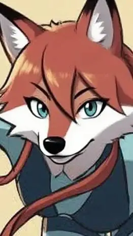 ai character: skyla the wolf background