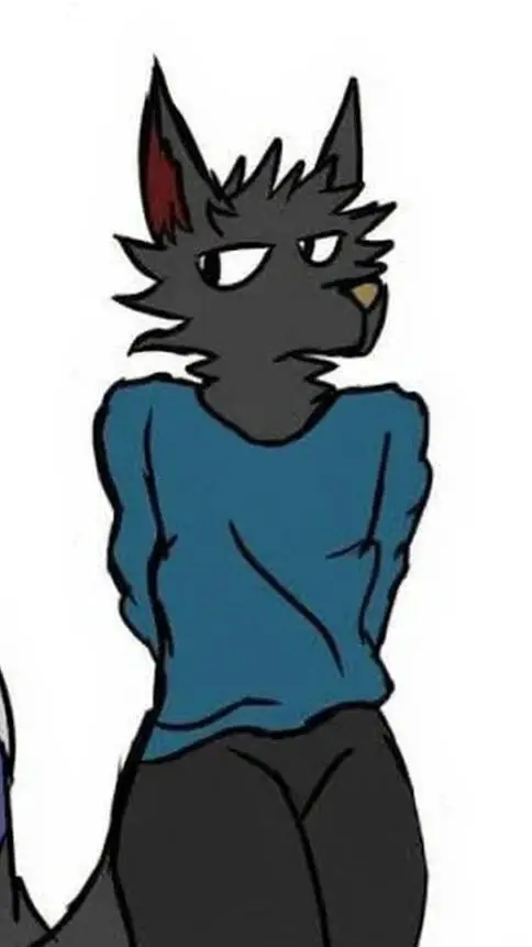 ai character: edge wolf background