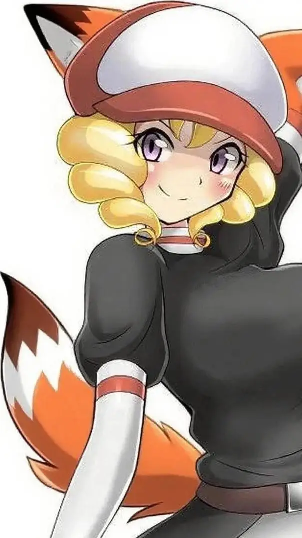 ai character: Domino the fox  background