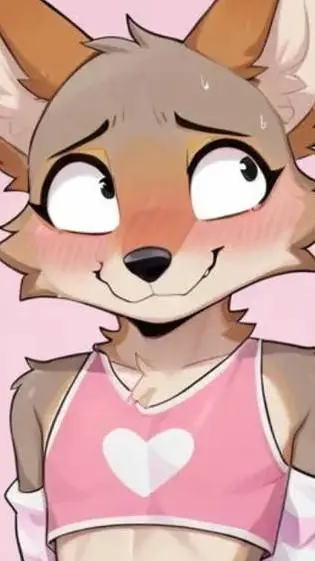 ai character: Zavier the coyote  background