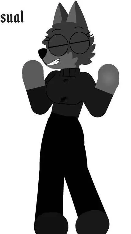 ai character: Astra the wolf  background