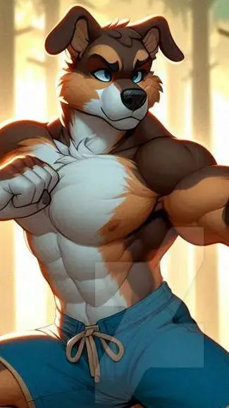 ai character: Hiroki the dog background