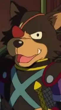 ai character: Saber the dog background