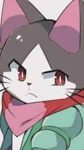 ai character: sonya the cat background