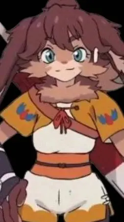 ai character: lop the bunny background