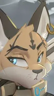 ai character: miyu lynx background