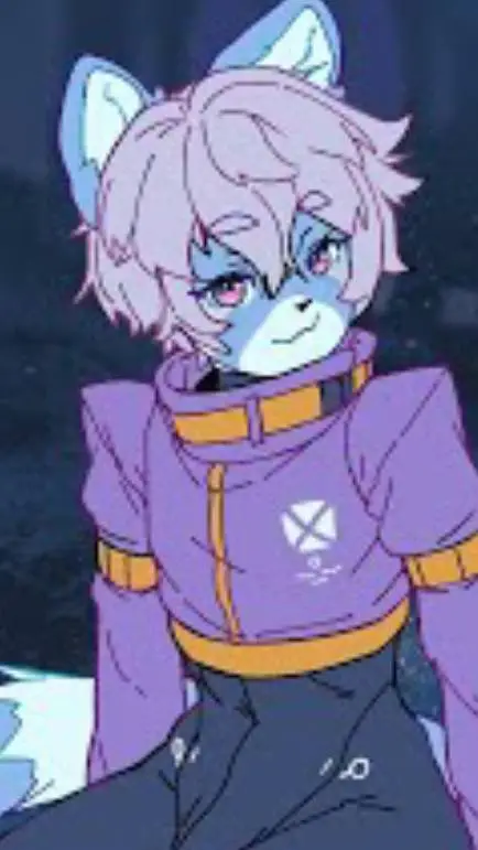 ai character: Charmie red panda  background