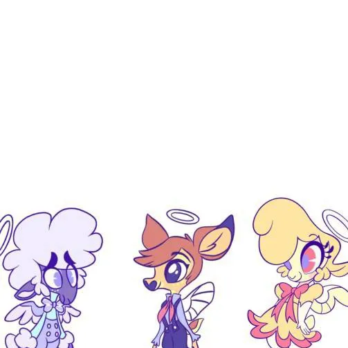 chat with ai character: trio deer