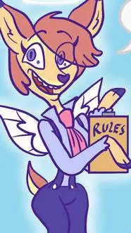 ai character: deerie the deer background