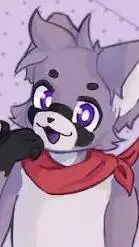 ai character: rambley raccoon background