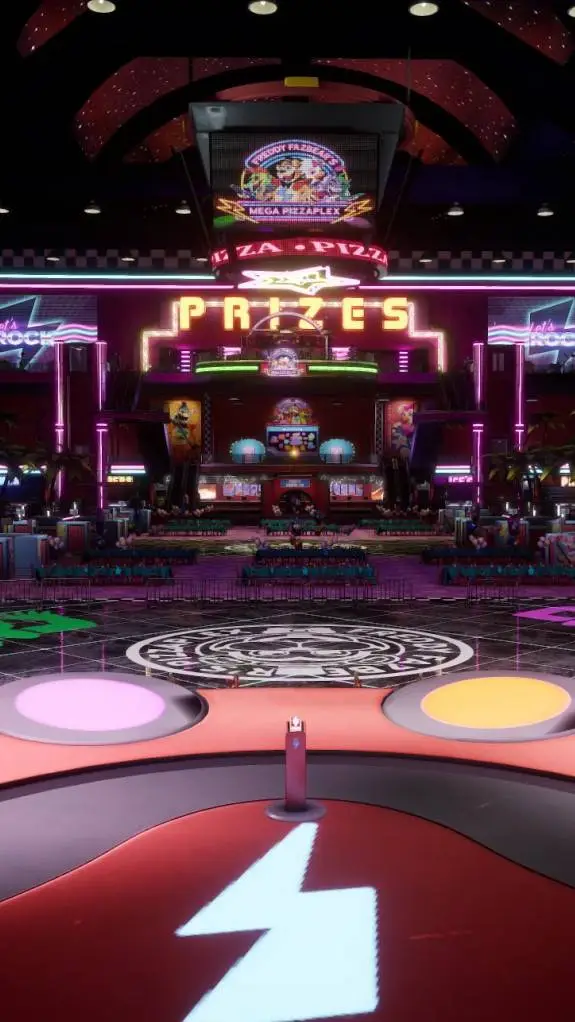 ai character: FNAF SB background