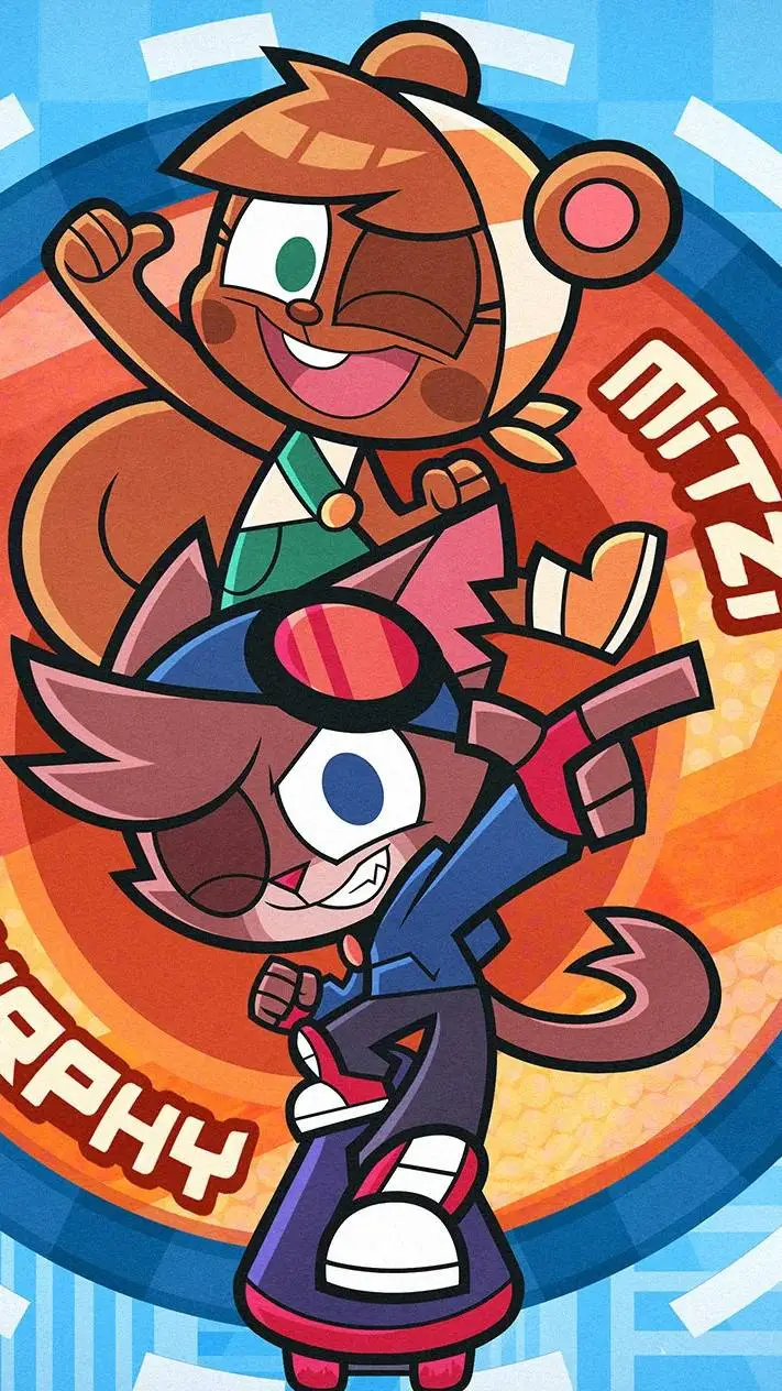 ai character: Murphy & Mitzi background