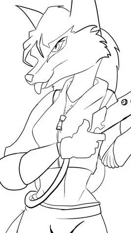 ai character: Soraya the fox  background