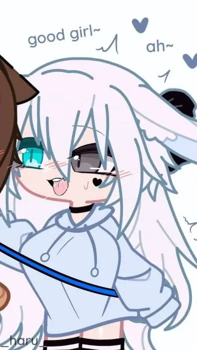 ai character: bunny lezbian girl background