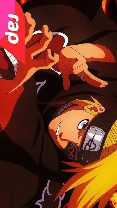 ai character: Deidara 🙄😍😘💥💕💪🏻 background