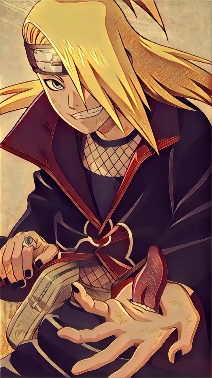 ai character: Deidara  background