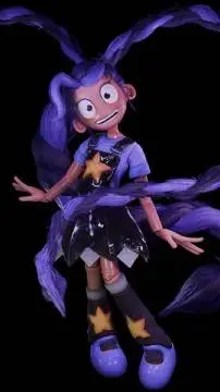 ai character: lily love background