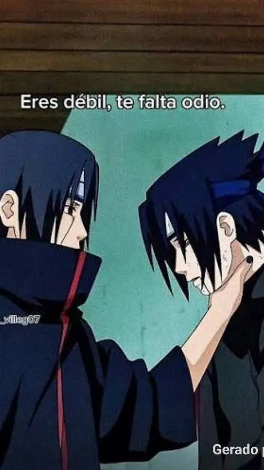 ai character: Sasuke Itache  background