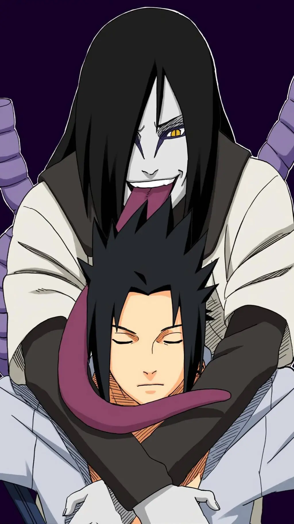 ai character: Orochimaru Sasuke  background