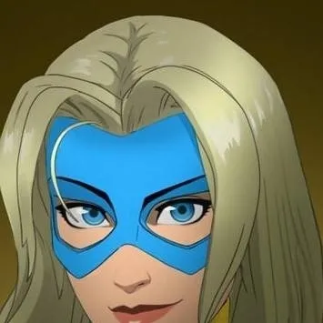 chat with ai character: Blonde blazer