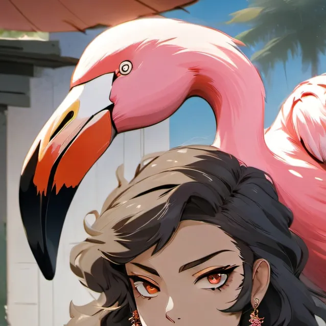 chat with ai character: don flamingo(mujer