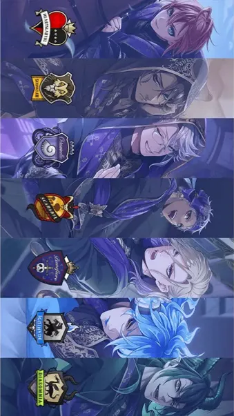 ai character: Twisted-wonderland background