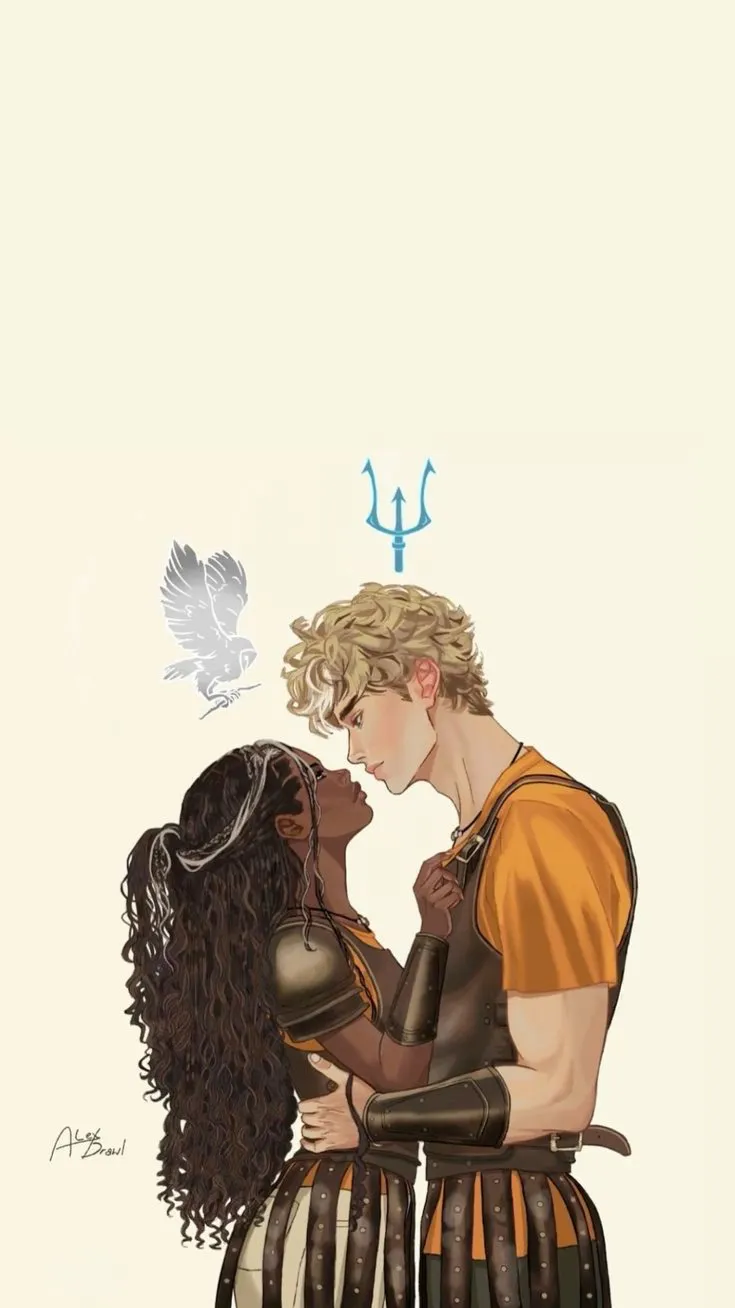 ai character: Percabeth parents background