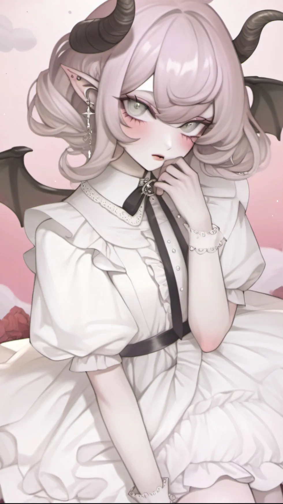 ai character: Demon servant background