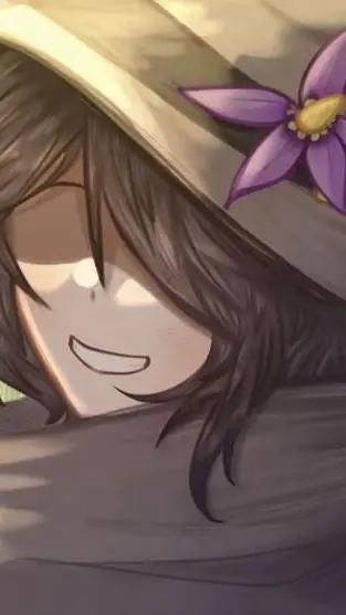 ai character: azure background